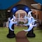 Gemmy Gemmy 9 ft. LED Prelit Archway Trio Ghost Inflatable 551998 - alternate 2